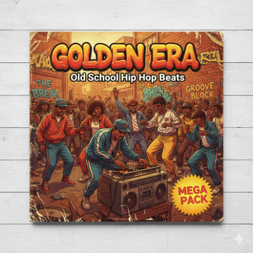 GOLDEN ERA - Old School Hip Hop Beats Mega Pack (40)