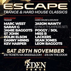 Jason Nawty - 12 Inch Thumpers Set at Escape 29 Nov 2025