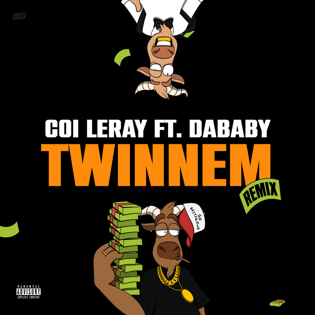 Stream Coi Leray - TWINNEM (Remix) [feat. DaBaby] by Coi Leray | Listen  online for free on SoundCloud