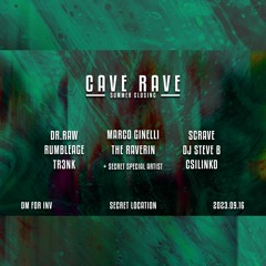 Marco Ginelli @ LIVE - CAVE RAVE (SECRET LOCATION) (2023.09.16.)