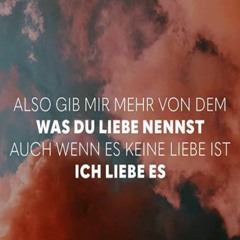Cassanova... Gib Mir Mehr Von Dem Was Du Liebe Nennst