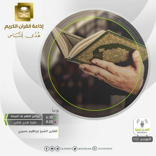القارئ إبراهيم عسيري - أمن يجيب المظطر إذا دعاه