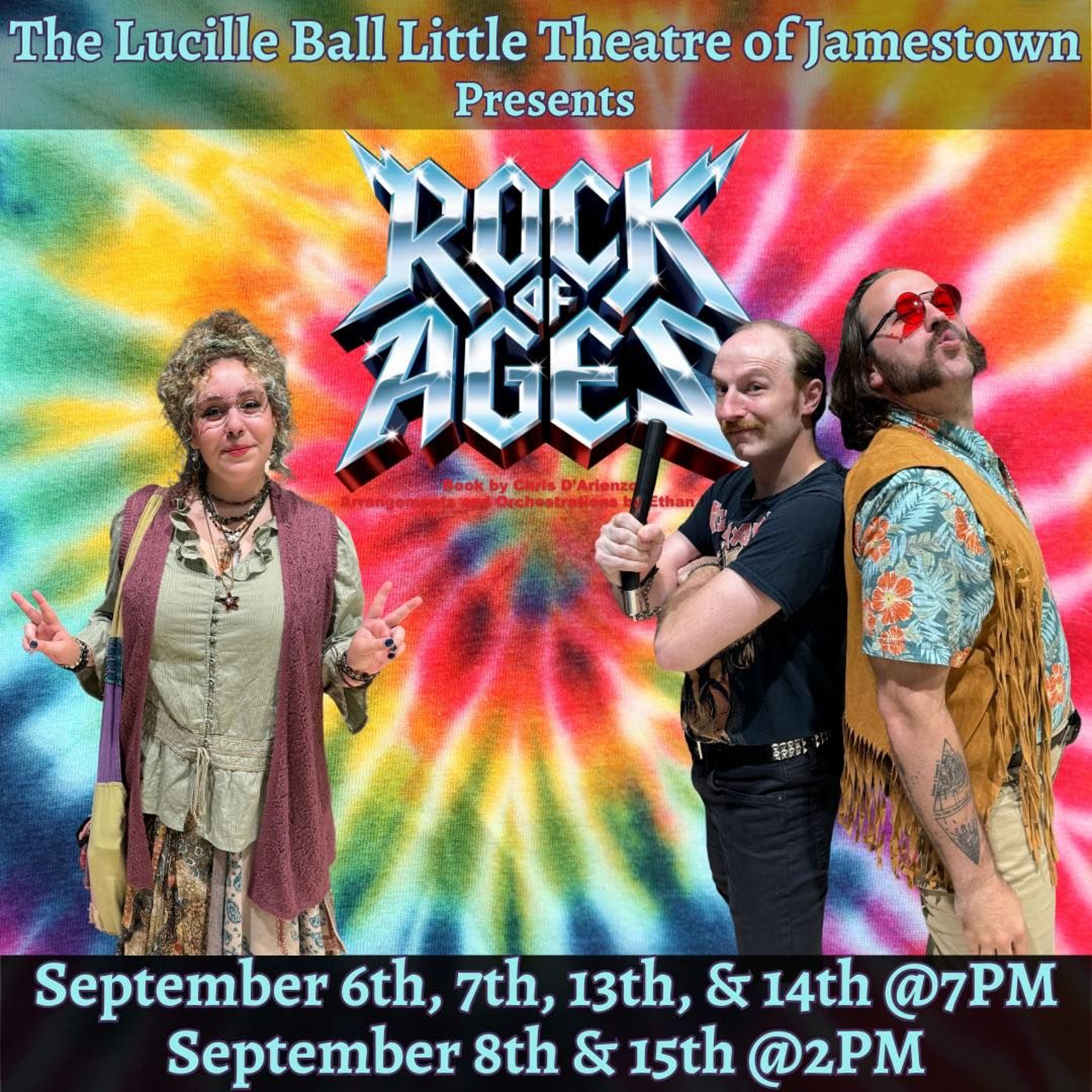 Arts on Fire - Cast and Crew of Rock of Ages - August 23, 2024