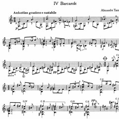 Alexandre Tansman | Cavatina - Barcarole