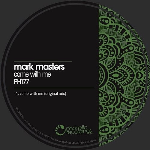 Mark Masters - Come With Me - Phonetic Recordings