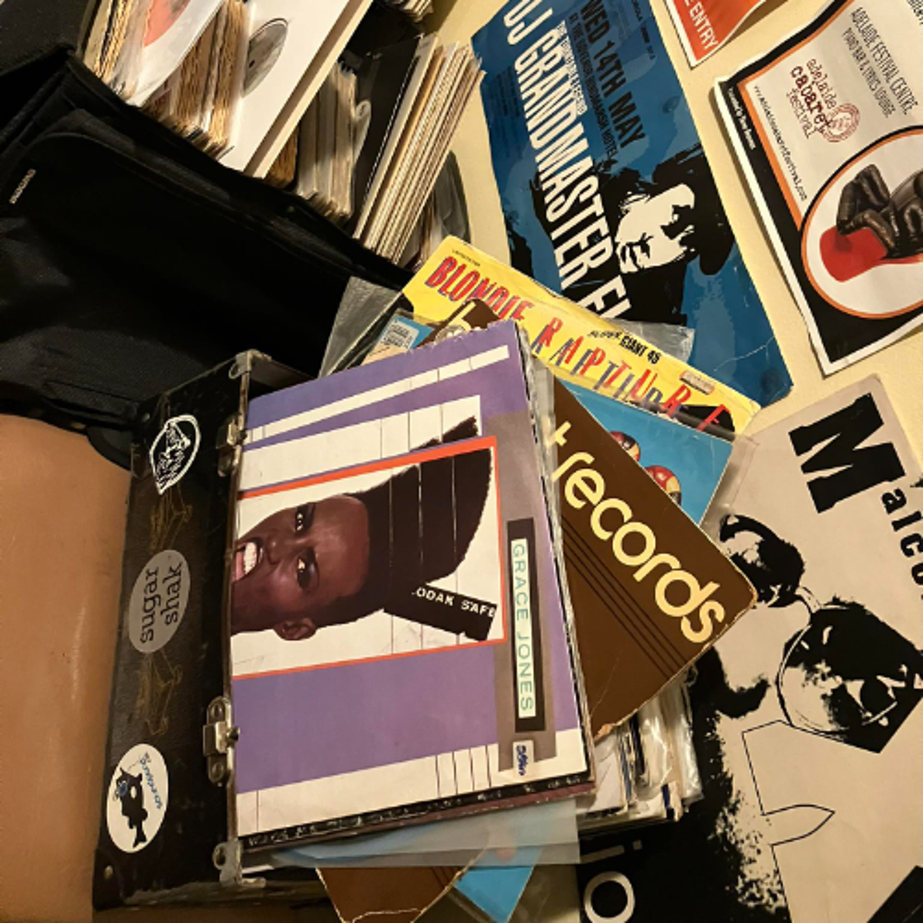 80's funk, disco, rap, pop, synth vinyl mix Adelaide Dance Radio 240825 episode artwork