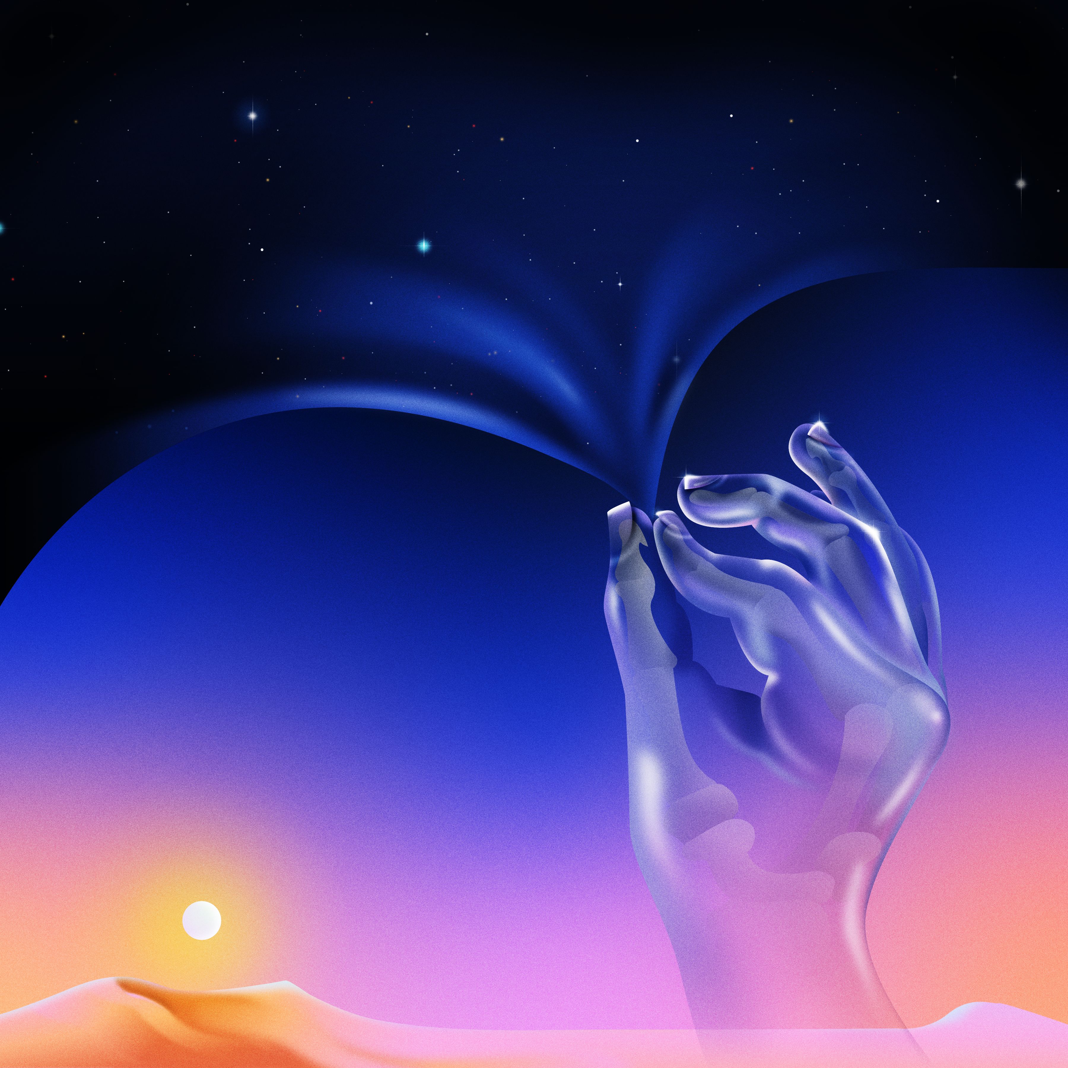 salute – Sternenhimmel