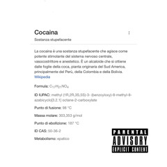 COCAINA SANTA
