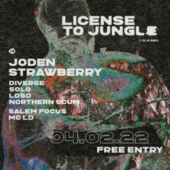 Strawberry - Licence to Jungle (Old Red Bus Station - Leeds)