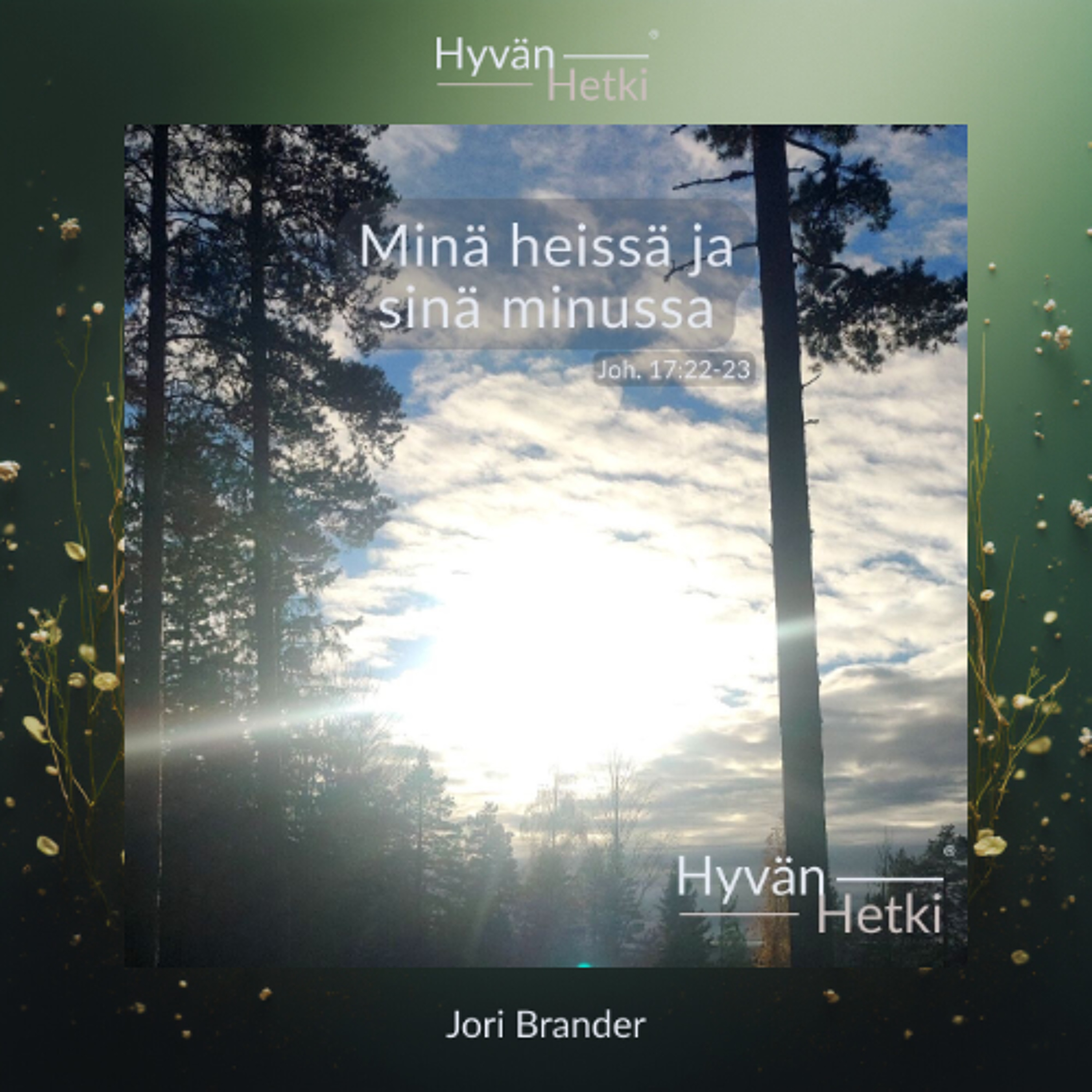 Minä heissä ja sinä minussa (22.06.2026) episode artwork