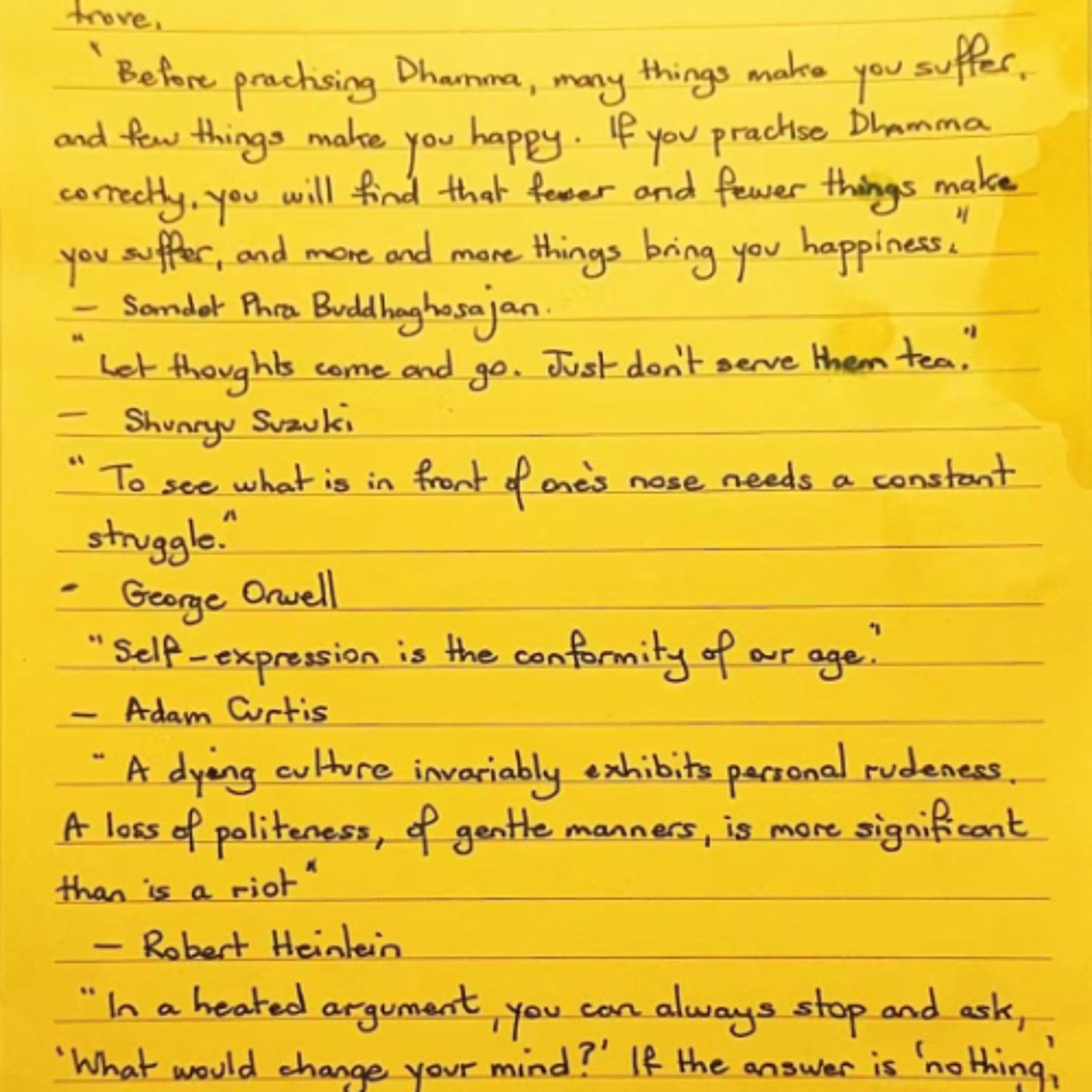 Foglietto Giallo del 9 agosto 2025 su citazioni salvate