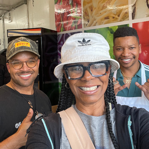 KPFK Conversation Piece with Imani Gardens in Inglewood and The Nicholas Burgos Story