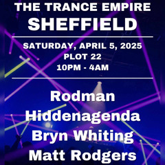 Matt Rodgers Live @ The Trance Empire (5th April 2025)