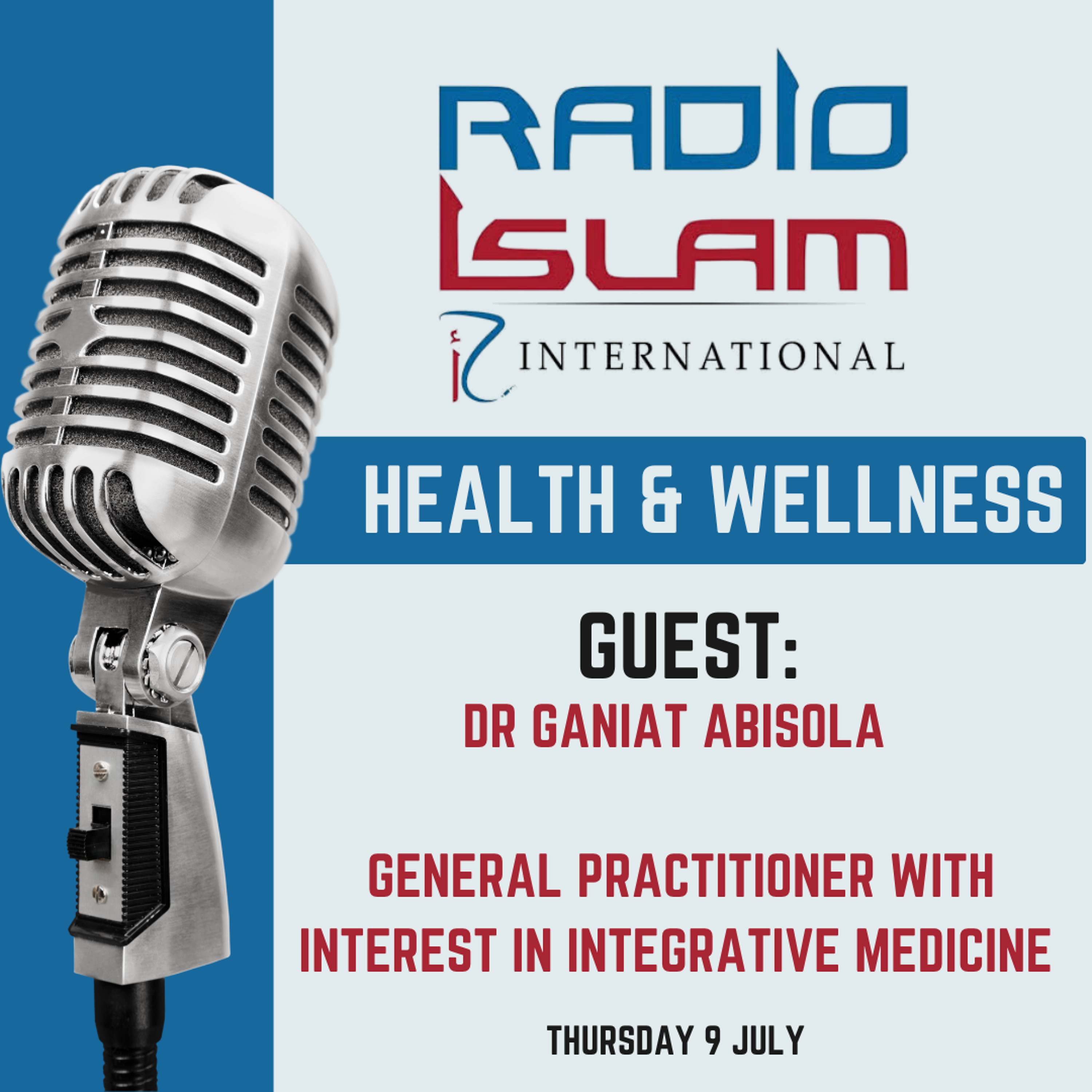 Chronic Pain & Inflammation: Dr Ganiat Abisola