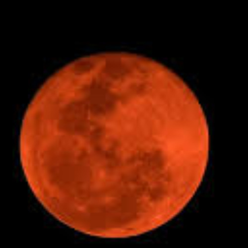 red full moon