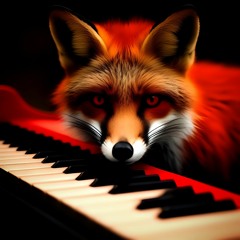 a fox and his keyboard