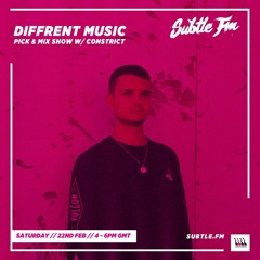 Diffrent Music x Subtle FM w/ Constrict (Feb 2020)