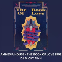 Amnesia House 1992 Book Of Love Dj Micky Finn