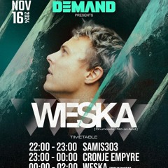 Samis303 live @ (DEMAND PRESENTS WESKA)