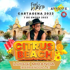 LUIGGI MIRANDA - FEEL THE THE VIBES - CITRUS BEACH CARTAGENA 2023.WAV