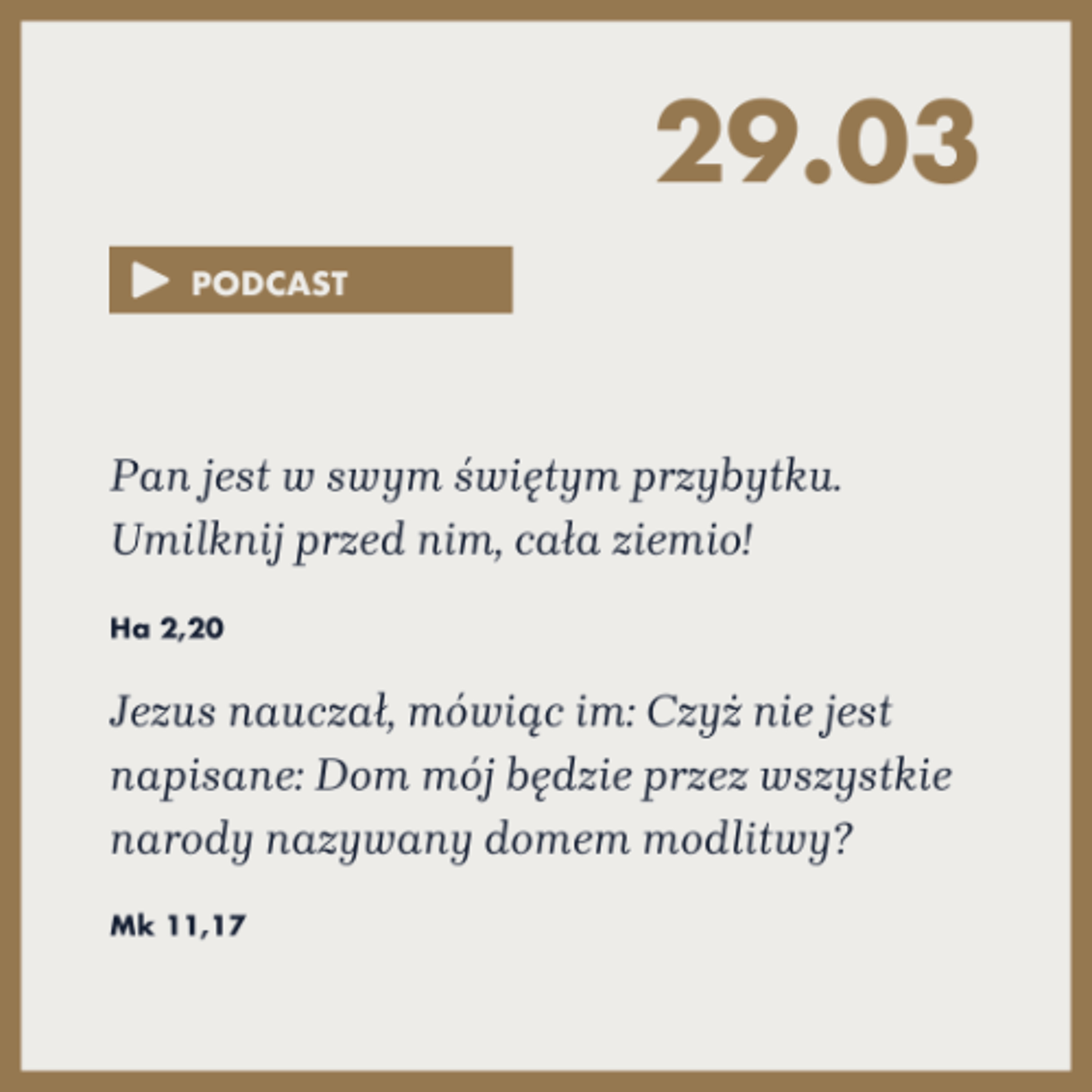 Poranek ze Słowem na 29 marca 2025 episode artwork