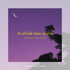 【A whole new world-Aladdin】Covered by iyona