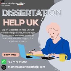 High-Quality Dissertation Help UK