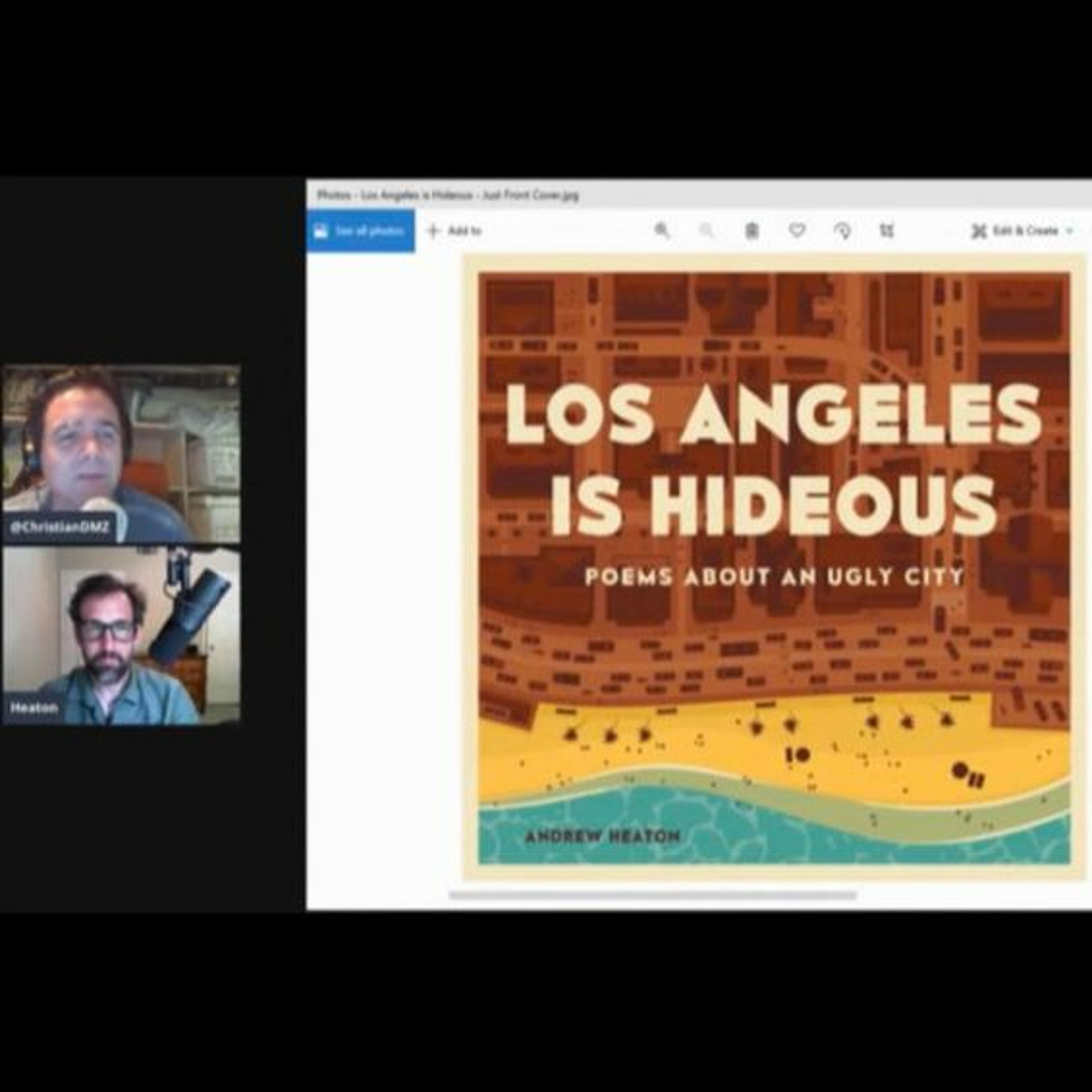 Bladtcast #446 - "Los Angeles May Be Hideous, But Andrew Heaton Isn't" episode artwork
