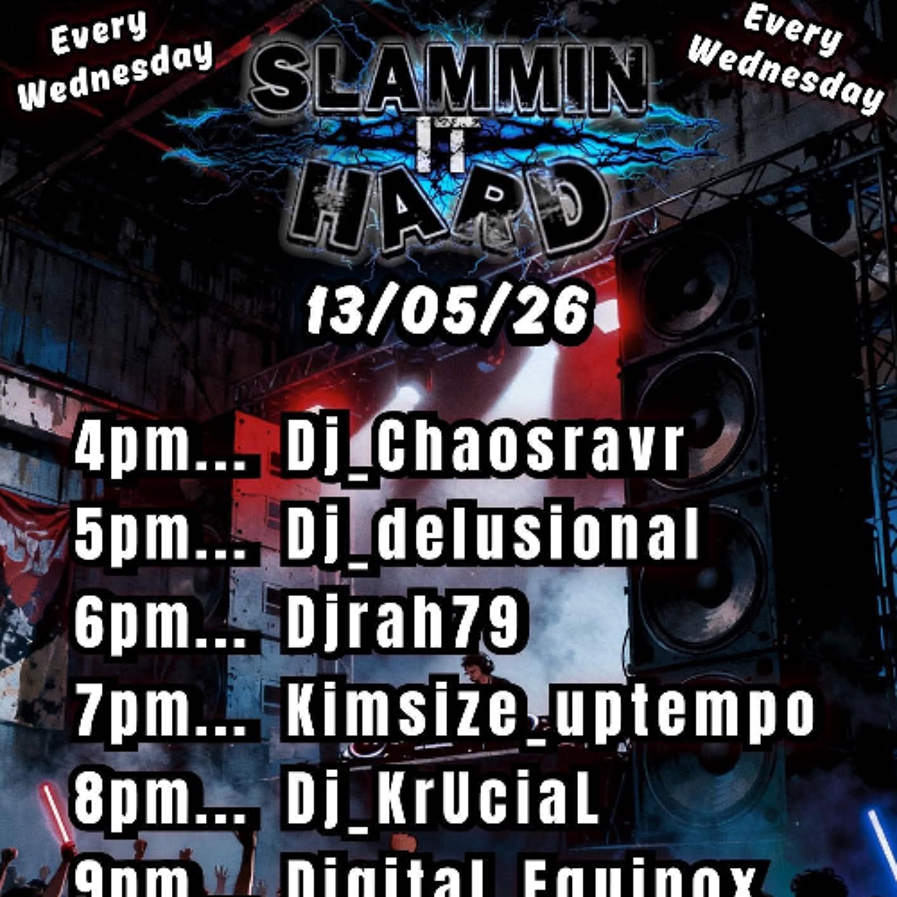 Slammin it hard 13.05.26 Hardcore n Gabber episode artwork