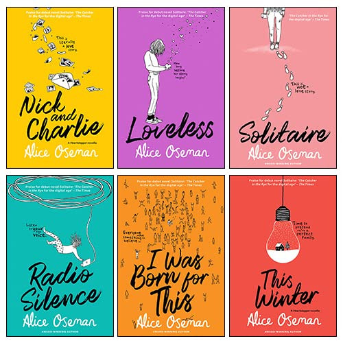 DOWNLOAD KINDLE 🖋️ Alice Oseman 6 Books Collection Set (Solitaire, Loveless, This Wi