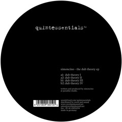 PREMIERE: Simoncino Dub Theory Part II [Quintessentials]