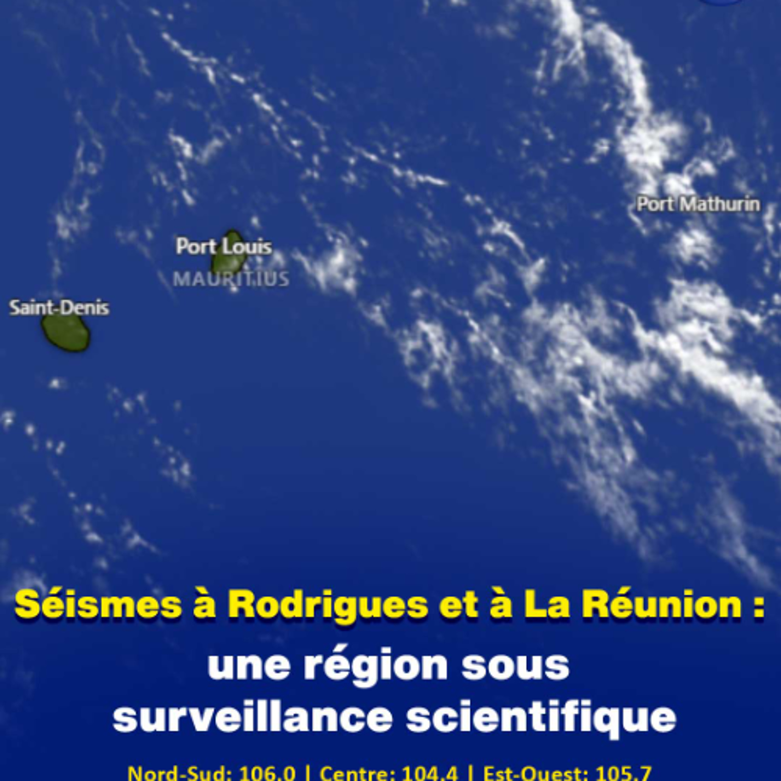Séismes à Rodrigues et à La Réunion : une région sous surveillance scientifique