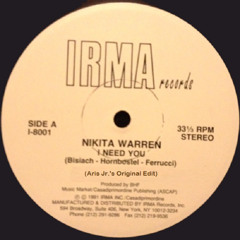 Nikita Warren - I Need You (Aris Jr.'s Original Edit)(1991)