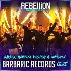 Barbaric Records LIVE @ REBELLiON Indoor 2024 - REBEL REVOLUTION