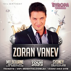 EVROPA Superclub - Zoran Vanev Australia Tour (Jan 2023 Mix)