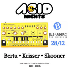 BARBERO CLUB 28 DE DICIEMBRE 2024 ACID NIGHTS OPENING SET