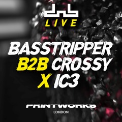 Basstripper B2B Crossy & IC3 - DnB Allstars at Printworks 2023 - Live From London (DJ Set)