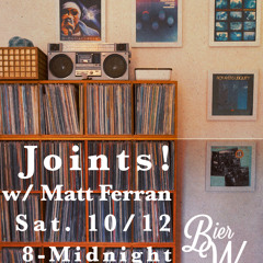 Live at BierWax 10/12/24 - All Vinyl - Hip Hop, Soul, Afrobeat, House, Classics