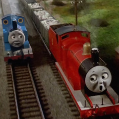 James Runs Away, Thomas Chases Away.