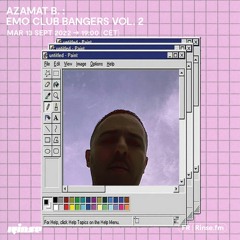 Azamat B. : Emo Club Bangers vol. 2 - 13 Septembre 2022