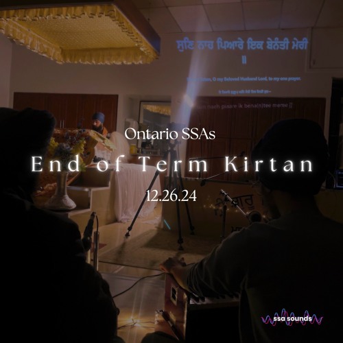 Bibi Manrattan Kaur (McMaster) - Ontario SSAs EOT Kirtan Night 12.26.24