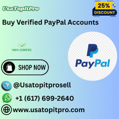 Buy Verified PayPal Account – Instant Delivery & 100% Secure Buy Usatopitpro