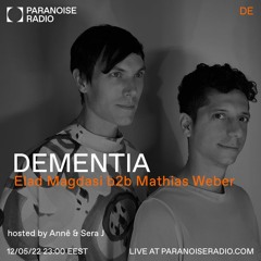 Elad Magdasi & Mathias Weber - Dementia Podcast on Paranoise Radio