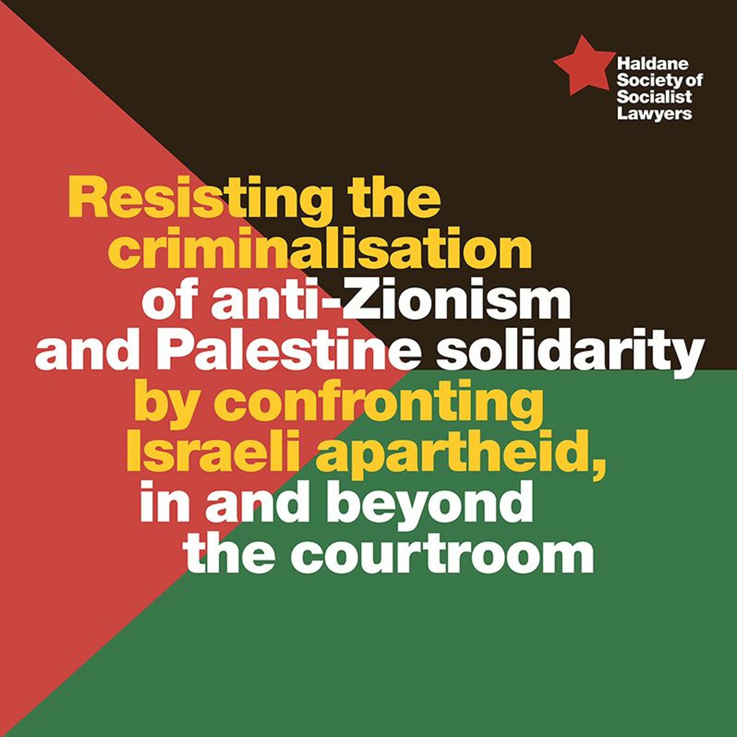 Resisting criminalisation of anti-Zionism and Palestine solidarity by confronting Israeli apartheid