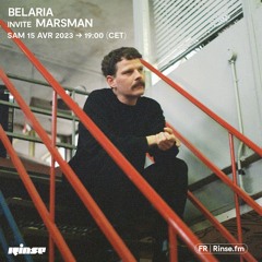 Belaria invites marsman - 15 Avril 2023