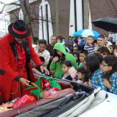 Saturday Menudo Club Toy Drive With Pancho Claus at El Tiempo Cantina