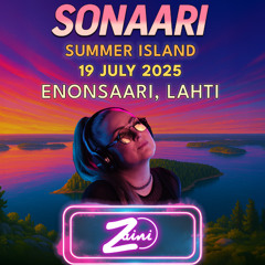 Zaini Live @ Sonaari Festival 2025 | Enonsaari, Lahti – 19.7.2025