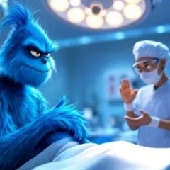 you have knee surgery mr grinch