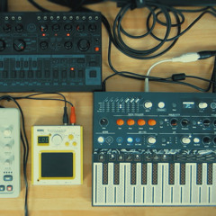 Acid Techno Jam with Elektron Model:Cycles / Arturia Microfreak and Behringer TD-3 MO