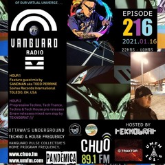 VANGUARD PULSE RADIO EPISODE 216 On CHUO 89.1 FM + CJUM 101.5 FM 2021 - 01 - 16th